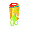 Tijera, Escolar, 5.5", Pta, Redonda, Easy Open - agarre suave, Blister x 1 Und.